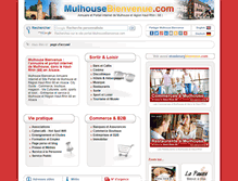 Tablet Screenshot of mulhousebienvenue.com